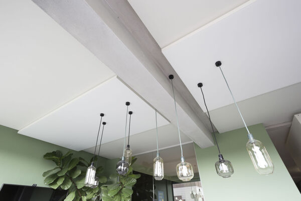 COUSTceiling dans une salle de réunion