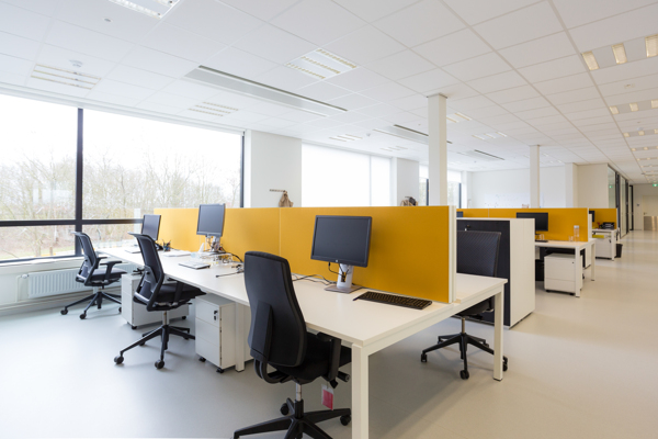 COUSTdeskscreen pour plus de comfort acoustique dans un open space